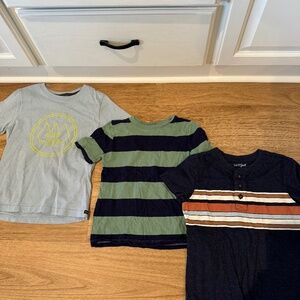 Boys Volcom and Cat and Jack Shirts